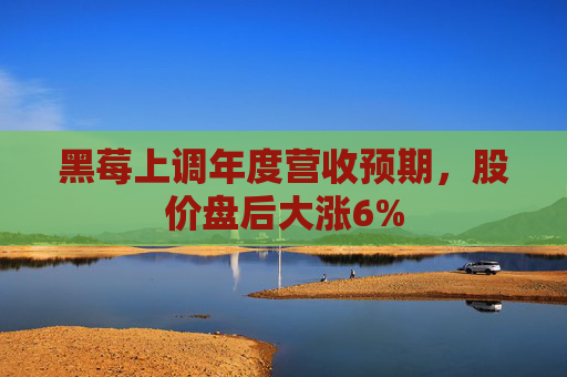 黑莓上调年度营收预期,股价盘后大涨6%