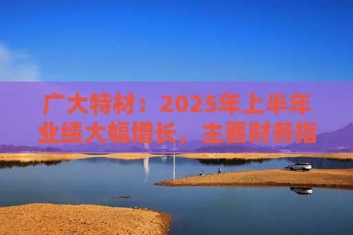 广大特材：2025年上半年业绩大幅增长，主要财务指标均创历史新高