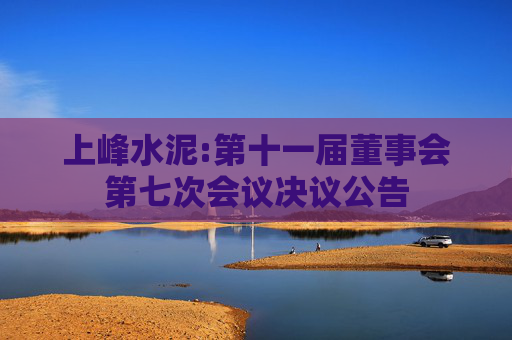 上峰水泥:第十一届董事会第七次会议决议公告