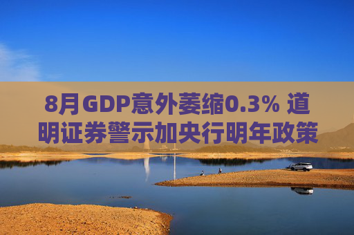 8月GDP意外萎缩0.3% 道明证券警示加央行明年政策转向压力升温