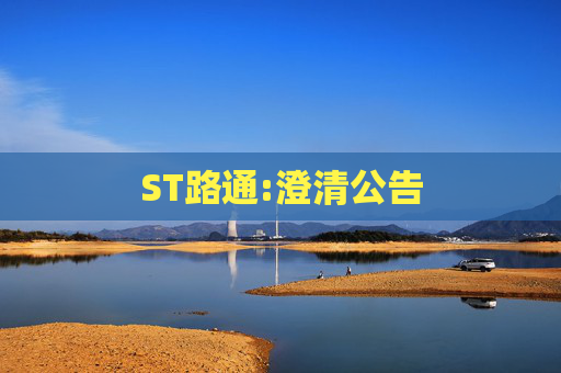 ST路通:澄清公告