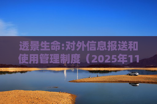 透景生命:对外信息报送和使用管理制度（2025年11月）