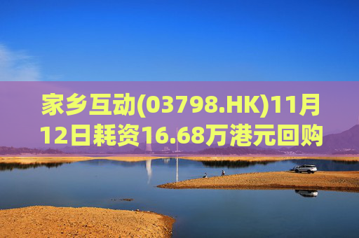 家乡互动(03798.HK)11月12日耗资16.68万港元回购11.8万股