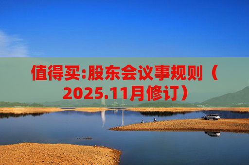 值得买:股东会议事规则（2025.11月修订）