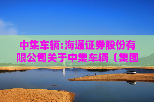 中集车辆:海通证券股份有限公司关于中集车辆（集团）股份有限公司2024年度跟踪报告