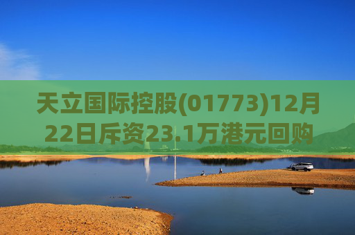 天立国际控股(01773)12月22日斥资23.1万港元回购10万股