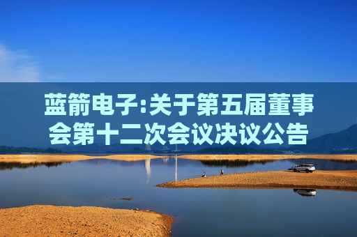 蓝箭电子:关于第五届董事会第十二次会议决议公告