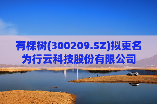 有棵树(300209.SZ)拟更名为行云科技股份有限公司