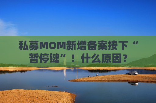 私募MOM新增备案按下“暂停键”！什么原因？