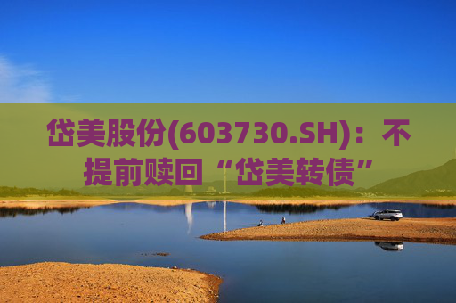 岱美股份(603730.SH)：不提前赎回“岱美转债”