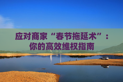 应对商家“春节拖延术”：你的高效维权指南