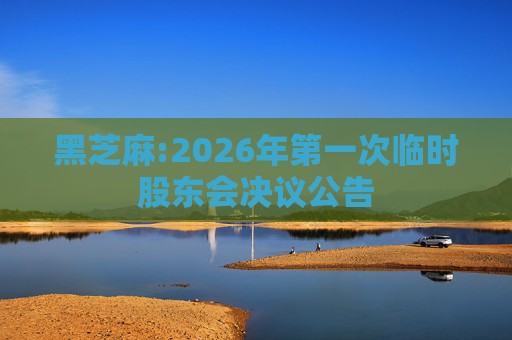 黑芝麻:2026年第一次临时股东会决议公告