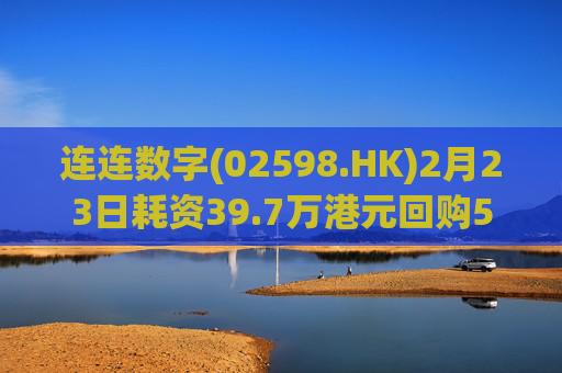 连连数字(02598.HK)2月23日耗资39.7万港元回购5.3万股