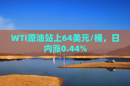 WTI原油站上64美元/桶，日内涨0.44%