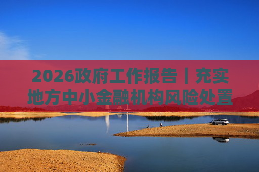 2026政府工作报告｜充实地方中小金融机构风险处置资源和手段