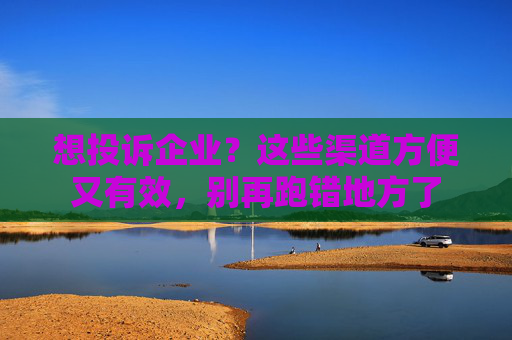 想投诉企业？这些渠道方便又有效，别再跑错地方了