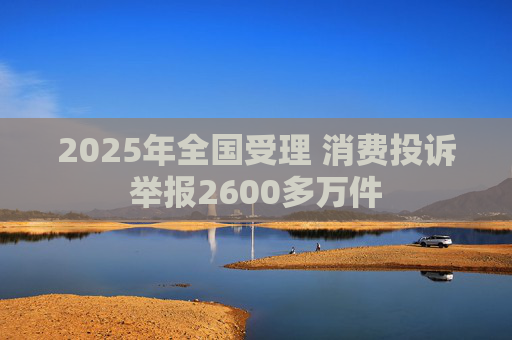 2025年全国受理 消费投诉举报2600多万件