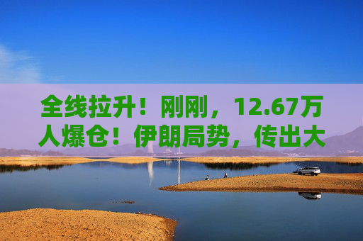 全线拉升！刚刚，12.67万人爆仓！伊朗局势，传出大消息！