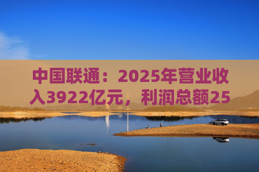 中国联通：2025年营业收入3922亿元，利润总额253亿元