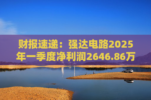 财报速递：强达电路2025年一季度净利润2646.86万元