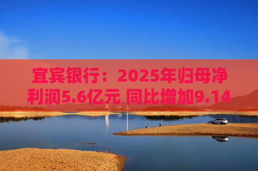 宜宾银行：2025年归母净利润5.6亿元 同比增加9.14%