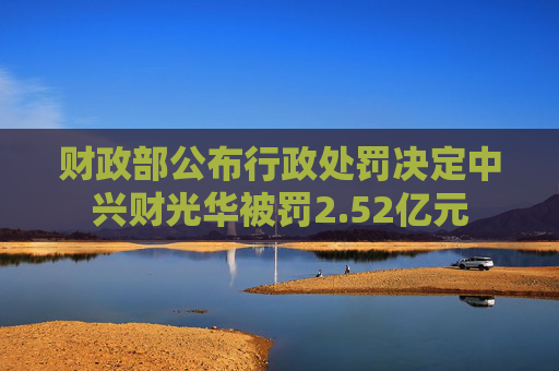 财政部公布行政处罚决定中兴财光华被罚2.52亿元