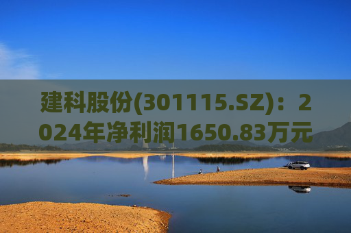 建科股份(301115.SZ):2024年净利润1650.83万元 同比减少83.59%