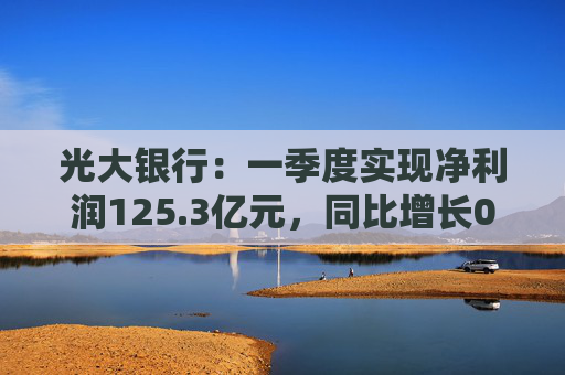 光大银行：一季度实现净利润125.3亿元，同比增长0.3%