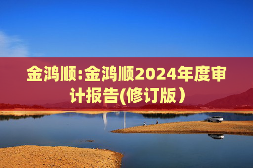 金鸿顺:金鸿顺2024年度审计报告(修订版）
