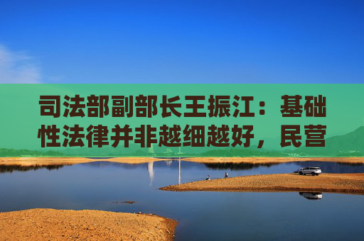 司法部副部长王振江：基础性法律并非越细越好，民营经济促进法为未来实践发展留有空间