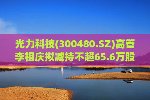 光力科技(300480.SZ)高管李祖庆拟减持不超65.6万股