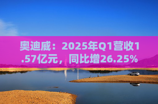 奥迪威：2025年Q1营收1.57亿元，同比增26.25%