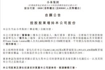 雷军，1亿港元增持小米