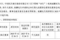 大家保险总助赵鹏辞任民生银行董事，此前曾陷“失联”传闻