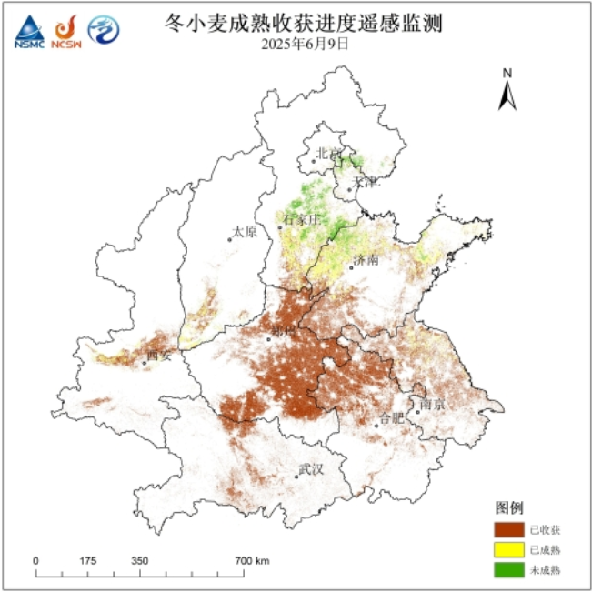 麦收区天气晴好利于收获 但部分地区墒情持续偏差需造墒播种  第3张 麦收区天气晴好利于收获 但部分地区墒情持续偏差需造墒播种  第3张