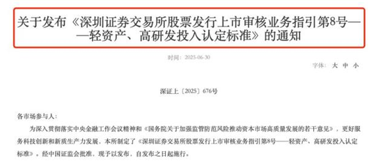 事关创业板,深交所最新发布  第1张 事关创业板,深交所最新发布  第1张