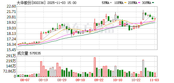 大华股份回购1153万股 金额1.97亿元  第1张