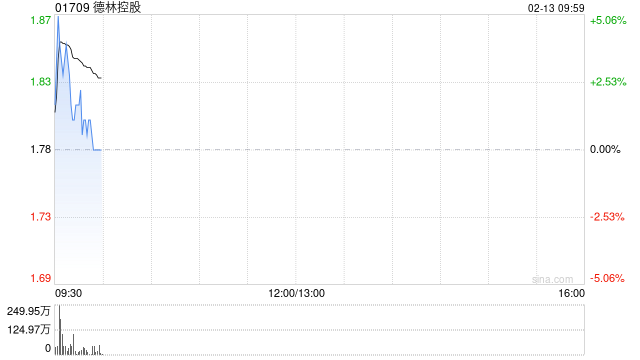 德林控股获DA Wolf Investments I Limited增持50万股 每股作价1.64港元  第1张